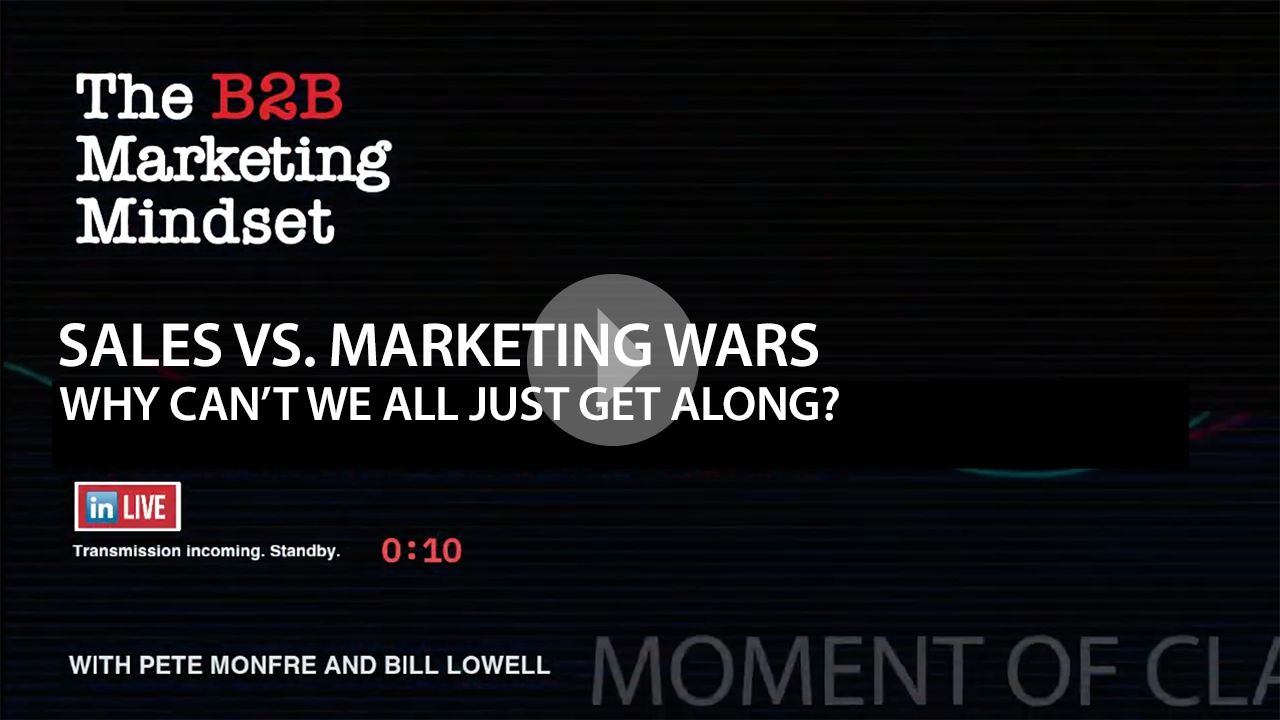 Sales and Marketing Wars: Why Can’t We Just Get Along?